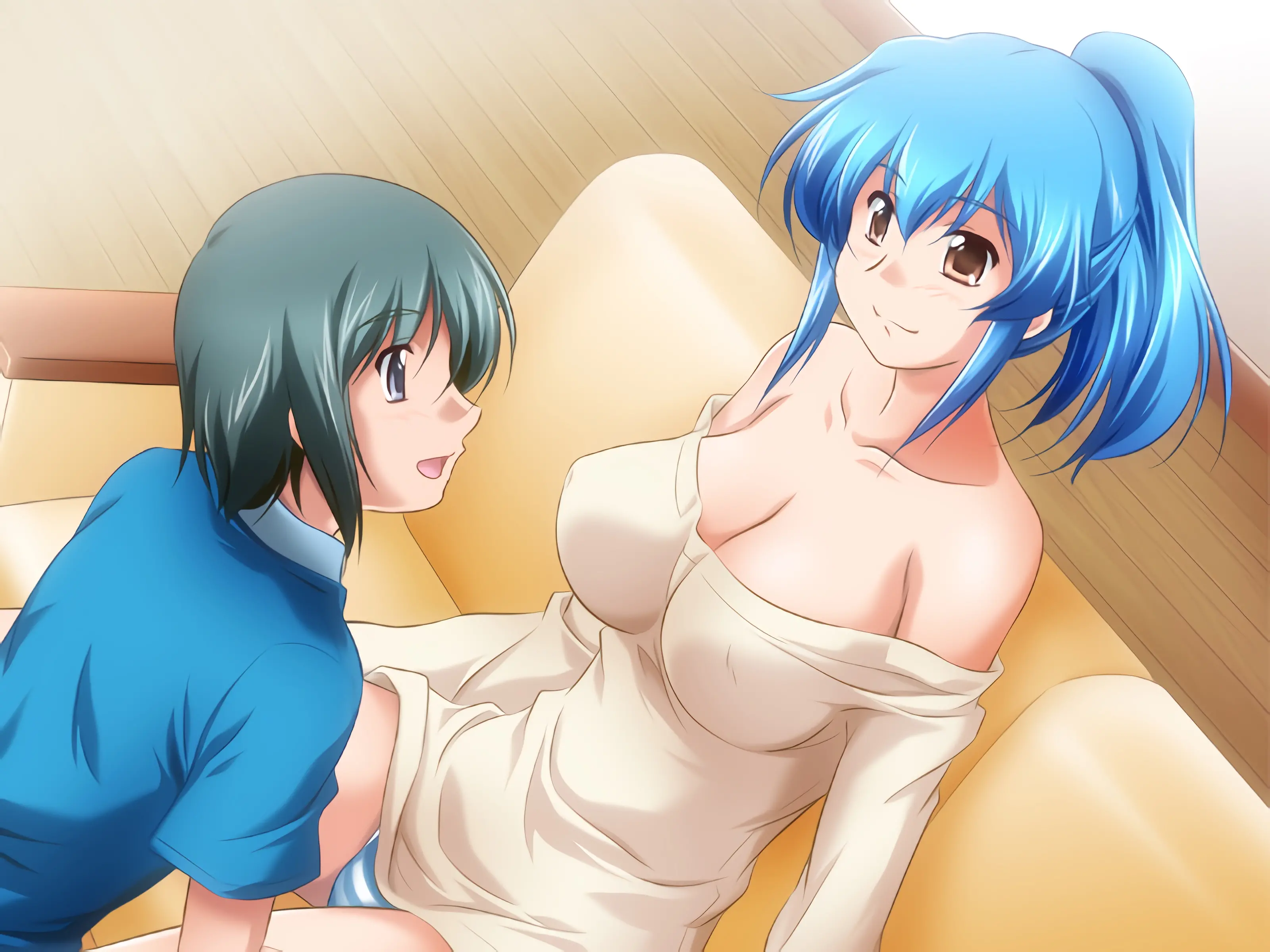 Toshishita Showtime 2 - Shinseki No Kyonyuu Oneechan Ni Motto Ecchi Na Itazura♪ | 연하 쇼타임2 - 친척 거유 누나에게 쫌 더 음란한 장난치기♪